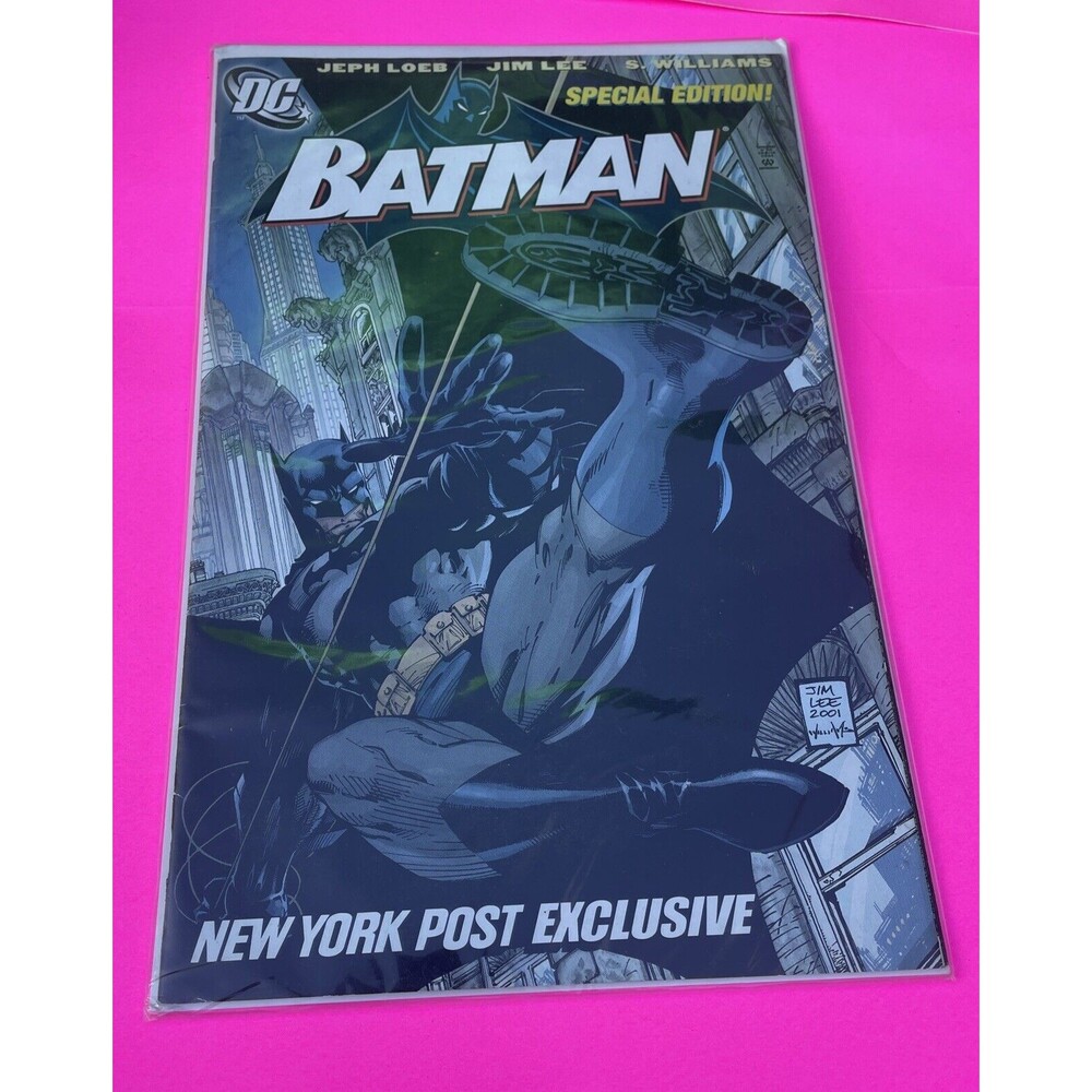 Dc Comics Special Edition Batman New York Post Exclusive #608 (2002) Sealed
